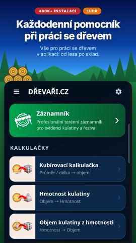Mobilní aplikace DREVARI: z lesa do kanceláře i k odběrateli bez jediného papíru
