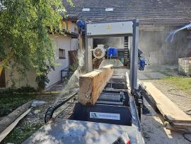 Kmeňová pásová píla TP-600 mobilní , |  Piliarska technika | Drevoobrábacie stroje | Drekos Made s.r.o