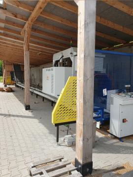 Uhlová kotúčová píla Dekos made s.r.o. PP-550 |  Piliarska technika | Drevoobrábacie stroje | Drekos Made s.r.o