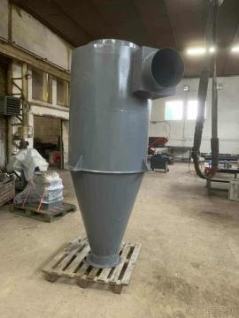 Odsávacie zariadenie Cyklonový odlučovač pílin  |  Sušiarne, vzduchotechnika | Drevoobrábacie stroje | Juraj polovka šneky výroba 