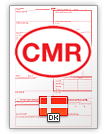 Medzinárodný nákladný list CMR (english & dansk)