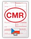 Medzinárodný nákladný list CMR (english & česky) rozšířený